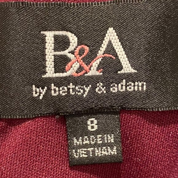 BETSY & ADAM EMBELLISHED GOWN - Picture 12 of 12